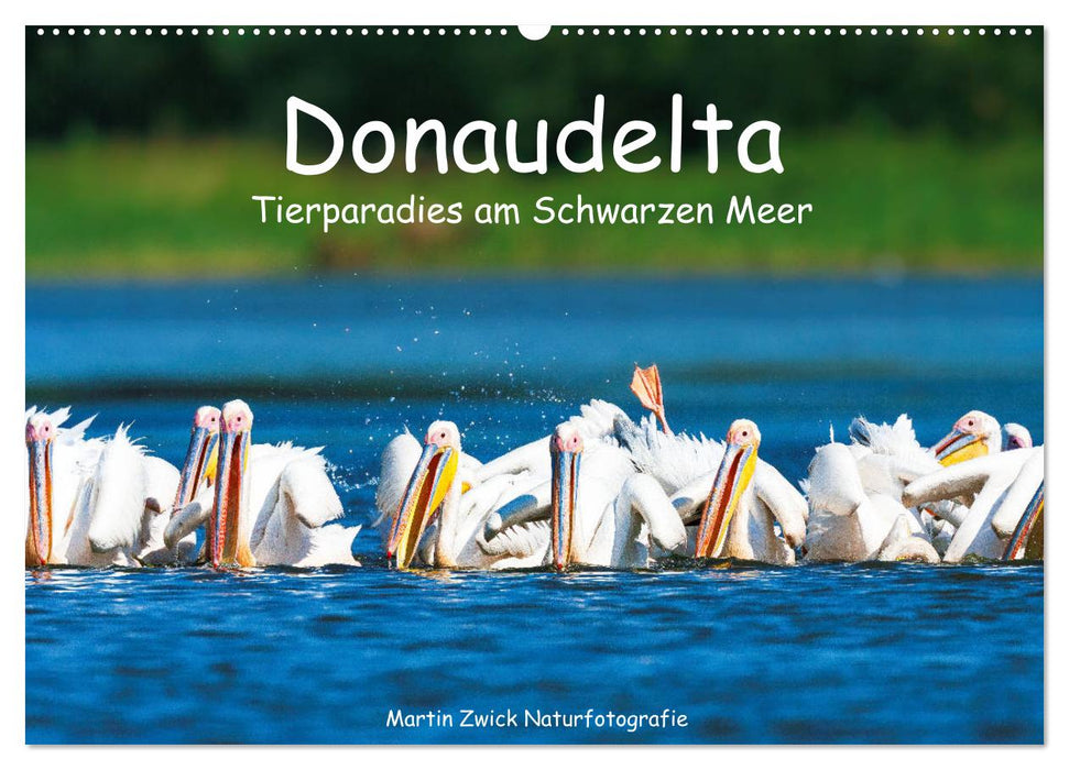 Donaudelta - Tierparadies am Schwarzen Meer (CALVENDO Wandkalender 2025)