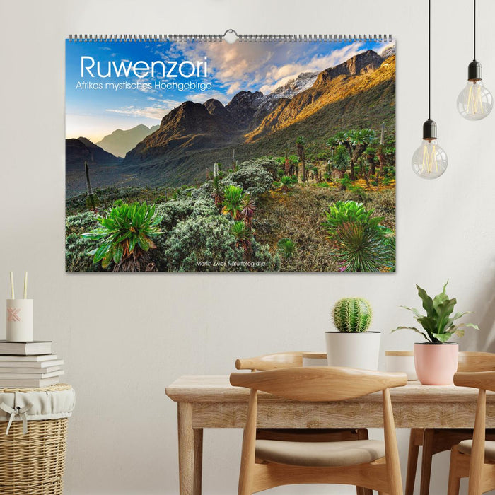 Ruwenzori - Afrikas mystisches Hochgebirge (CALVENDO Wandkalender 2025)