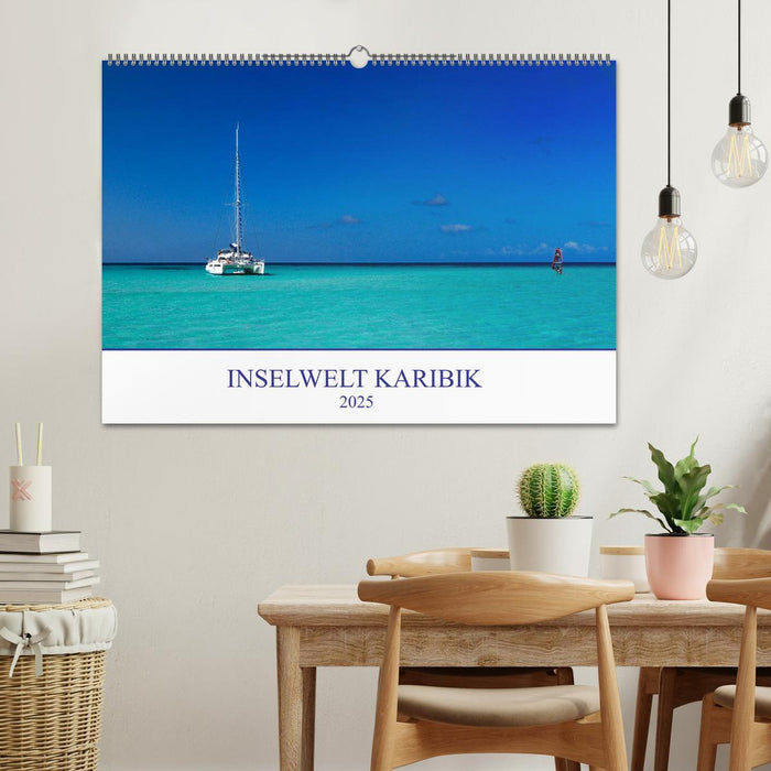 Inselwelt Karibik (CALVENDO Wandkalender 2025)