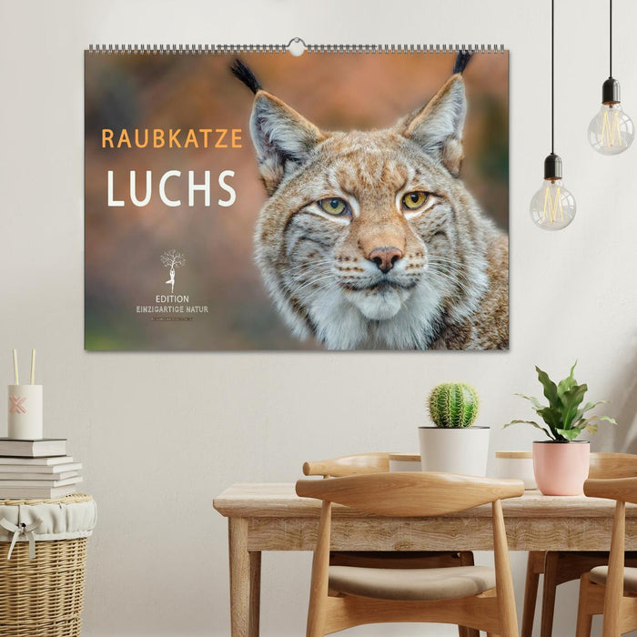 Raubkatze Luchs (CALVENDO Wandkalender 2025)