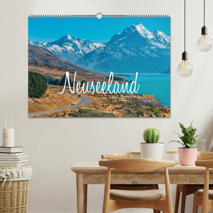 Neuseeland - Land der Superlative (CALVENDO Wandkalender 2025)