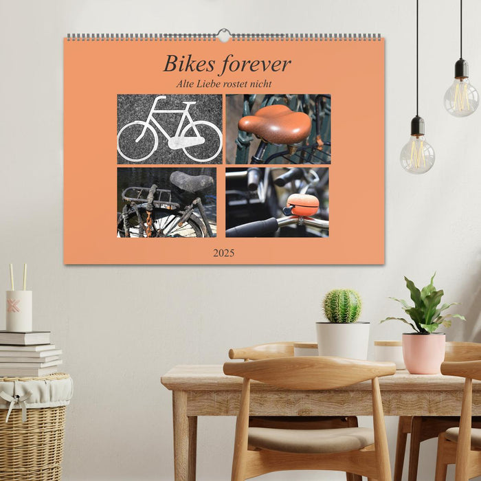 Bikes forever (CALVENDO Wandkalender 2025)