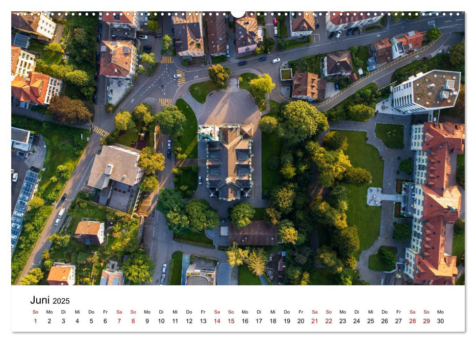 Luftbildkalender St. Gallen 2025 (CALVENDO Wandkalender 2025)