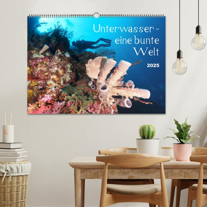 Unterwasser - eine bunte Welt (CALVENDO Wandkalender 2025)