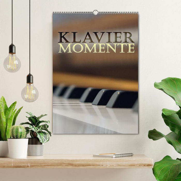 Klavier Momente (CALVENDO Wandkalender 2025)