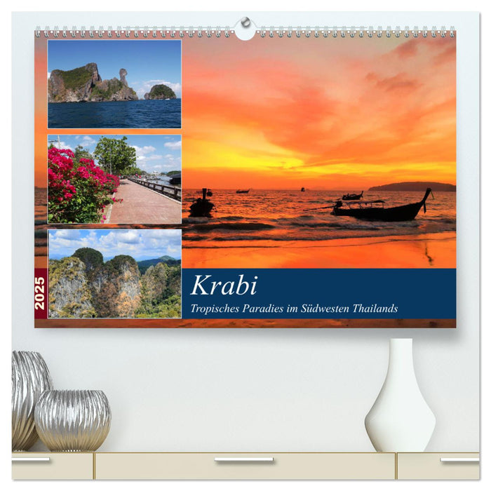 Krabi - Tropisches Paradies im Südwesten Thailands (CALVENDO Premium Wandkalender 2025)