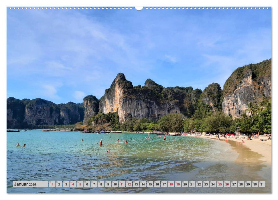 Krabi - Tropisches Paradies im Südwesten Thailands (CALVENDO Premium Wandkalender 2025)