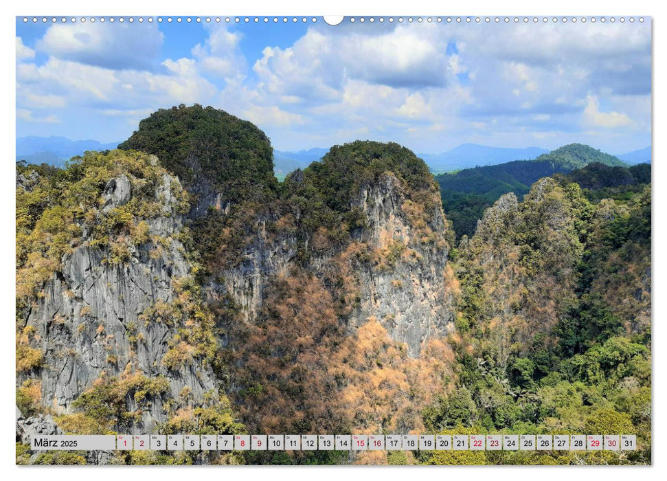 Krabi - Tropisches Paradies im Südwesten Thailands (CALVENDO Premium Wandkalender 2025)