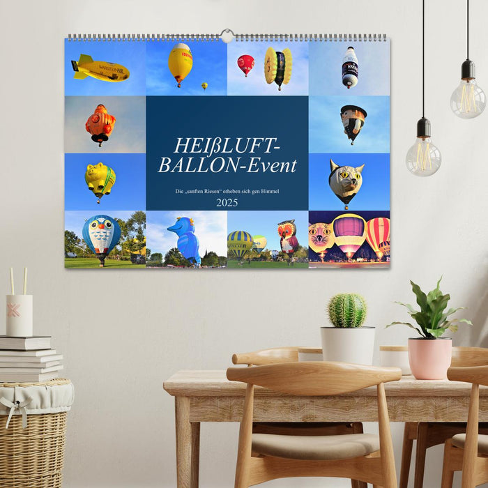 HEIßLUFT-BALLON-Event (CALVENDO Wandkalender 2025)