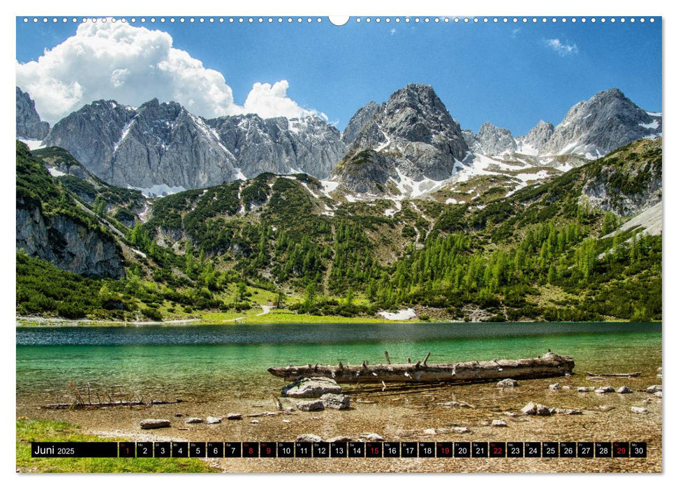 Tirol - Das Land in den Bergen (CALVENDO Wandkalender 2025)