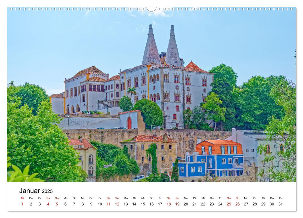 Lissabon und seine Wahrzeichen - Zwischen Tradition und Moderne (CALVENDO Premium Wandkalender 2025)