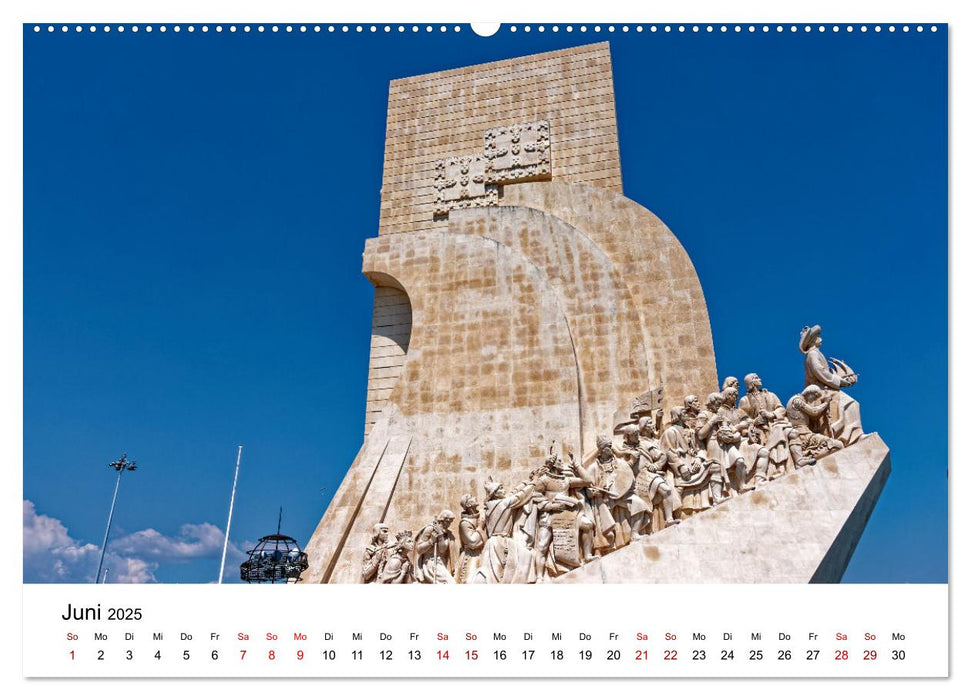 Lissabon und seine Wahrzeichen - Zwischen Tradition und Moderne (CALVENDO Premium Wandkalender 2025)
