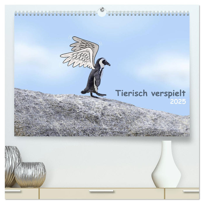 Tierisch verspielt (CALVENDO Premium Wandkalender 2025)