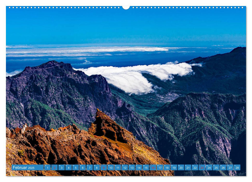 La Palma - La Isla Bonita - von Michael Jaster (CALVENDO Premium Wandkalender 2025)