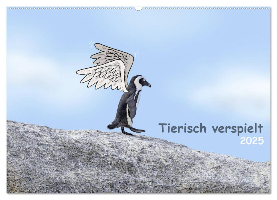 Tierisch verspielt (CALVENDO Wandkalender 2025)