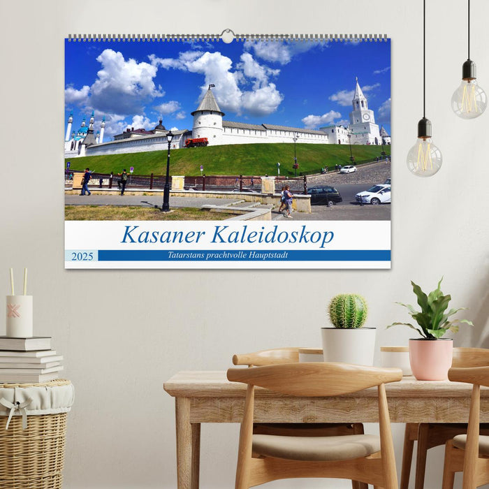 Kasaner Kaleidoskop - Tatarstans prachtvolle Hauptstadt (CALVENDO Wandkalender 2025)