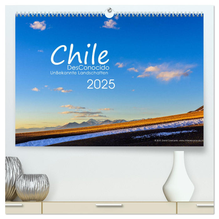 Chile DesConocido (CALVENDO Premium Wandkalender 2025)