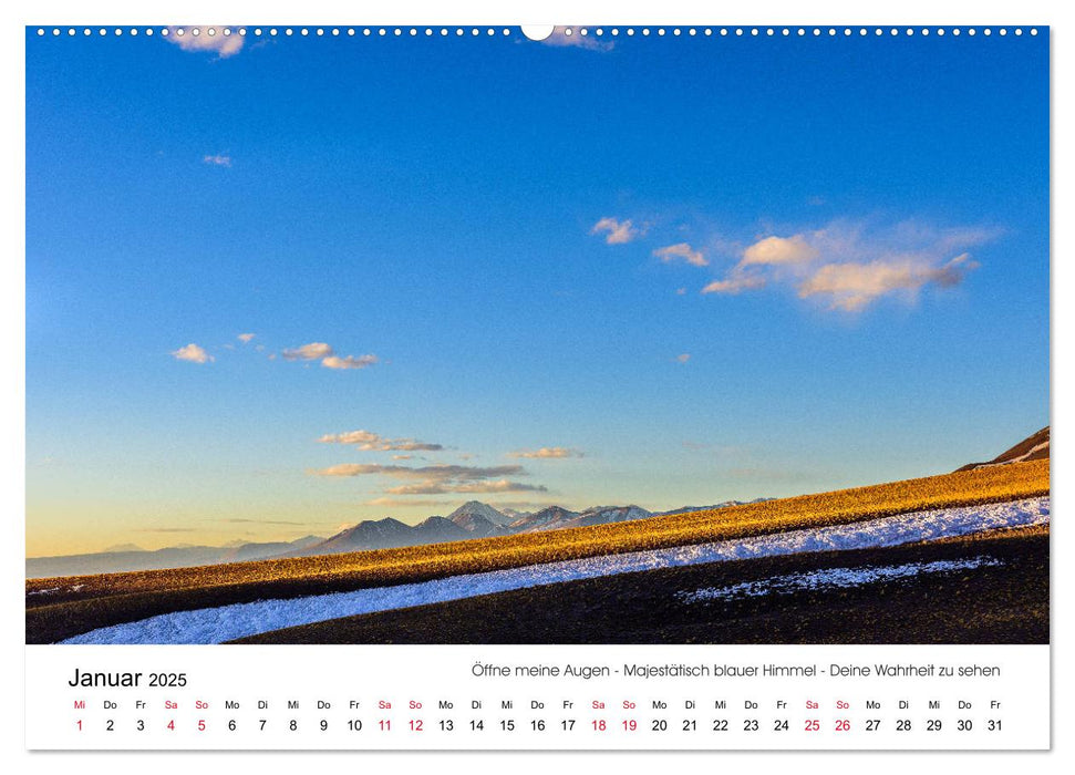 Chile DesConocido (CALVENDO Premium Wandkalender 2025)