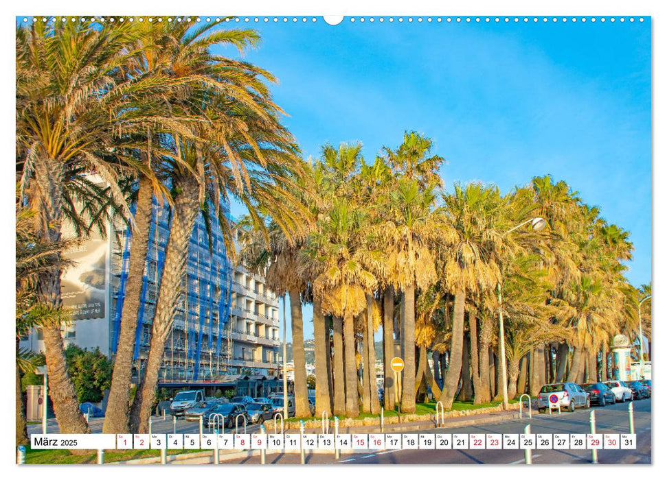 Cannes - idyllische Stadt an der Côte d’Azur (CALVENDO Wandkalender 2025)