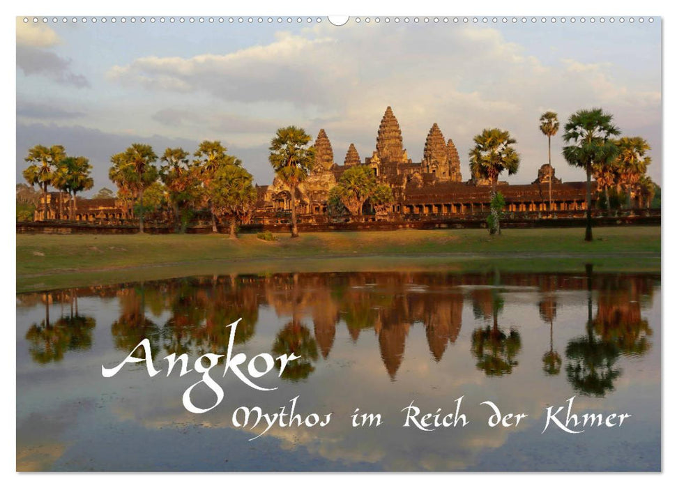 Angkor - Mythos im Reich der Khmer (CALVENDO Wandkalender 2025)