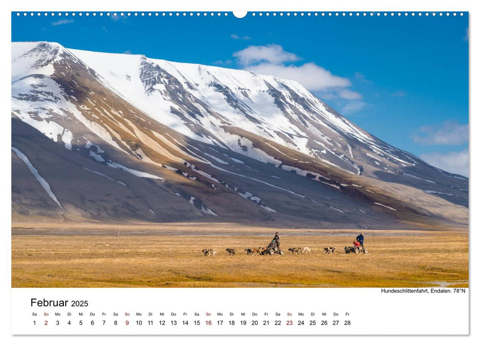 Zwischen Trondheim und Spitzbergen (CALVENDO Premium Wandkalender 2025)