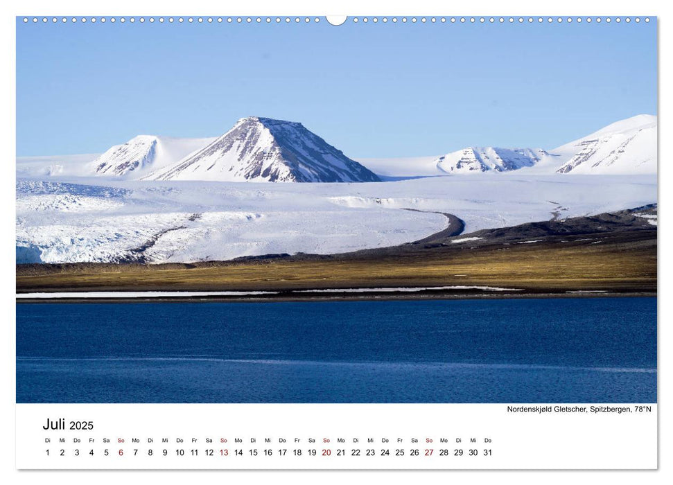 Zwischen Trondheim und Spitzbergen (CALVENDO Premium Wandkalender 2025)