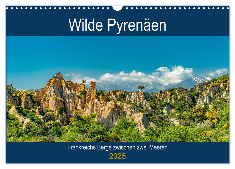 Wilde Pyrenäen (CALVENDO Wandkalender 2025)