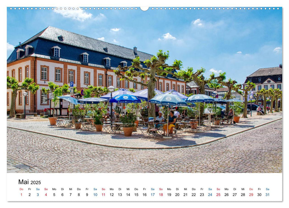 Blieskastel - Die charmante Barockstadt (CALVENDO Wandkalender 2025)