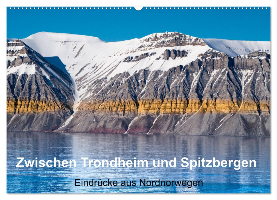 Zwischen Trondheim und Spitzbergen (CALVENDO Wandkalender 2025)
