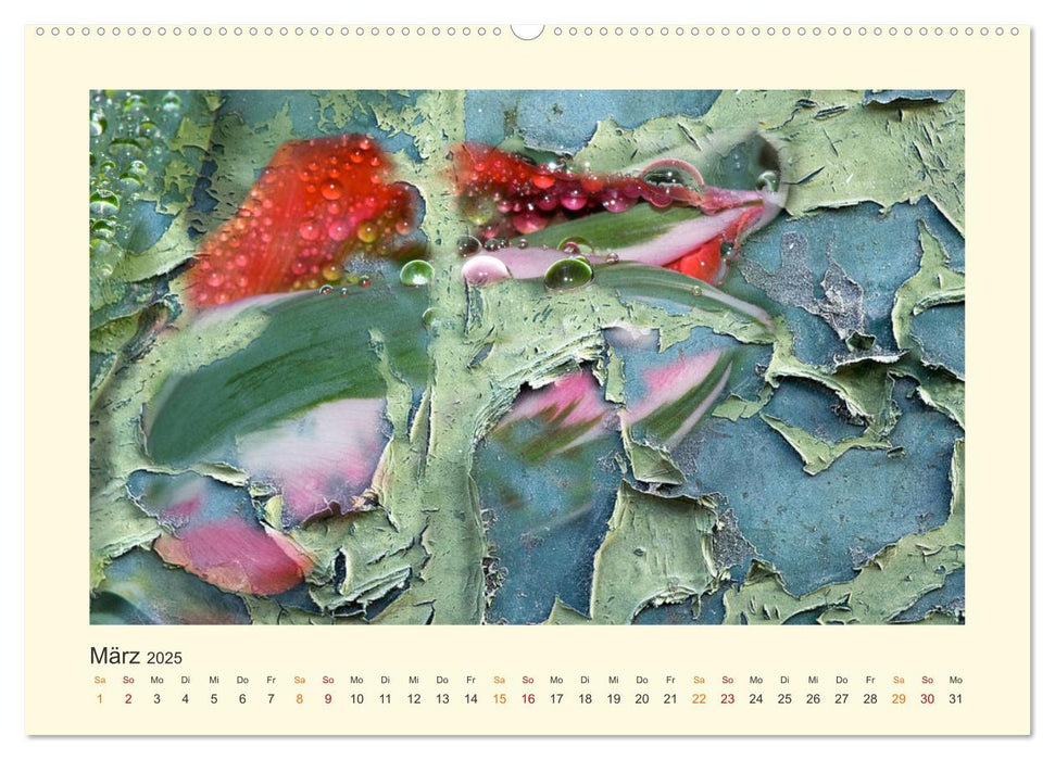 Fotografie trifft Malerei (CALVENDO Premium Wandkalender 2025)