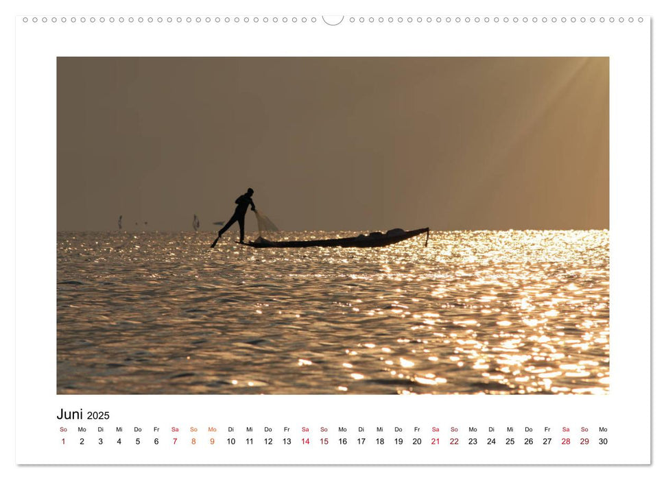 Mystisches Myanmar (CALVENDO Premium Wandkalender 2025)