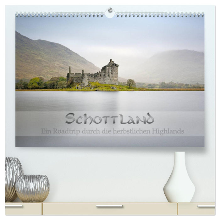 Schottland - Ein Roadtrip durch die herbstlichen Highlands (CALVENDO Premium Wandkalender 2025)