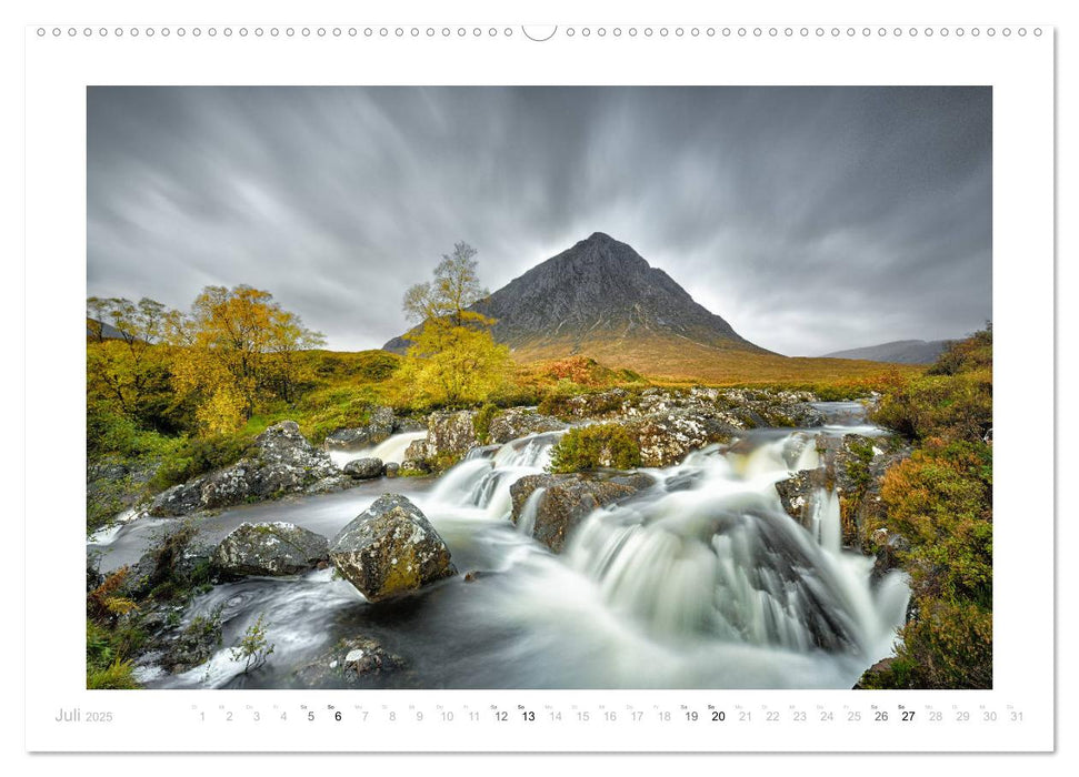 Schottland - Ein Roadtrip durch die herbstlichen Highlands (CALVENDO Premium Wandkalender 2025)