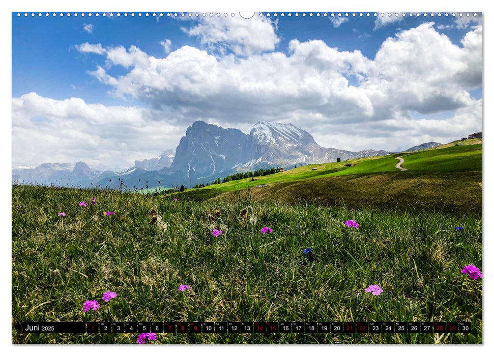 Sehnsucht Seiser Alm (CALVENDO Premium Wandkalender 2025)