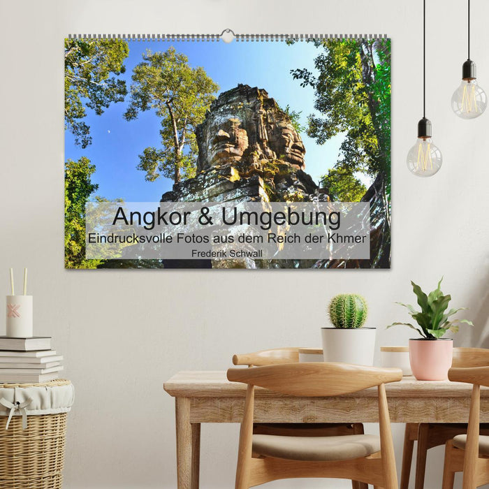 Angkor & Umgebung – Eindrucksvolle Fotos aus dem Reich der Khmer (CALVENDO Wandkalender 2025)