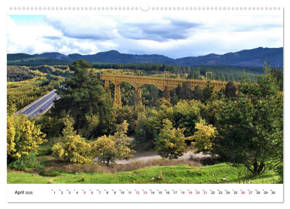 Südamerika - Argentinien, Chile, Uruguay (CALVENDO Premium Wandkalender 2025)