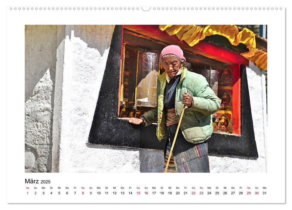 Nepal - Wanderparadies zwischen Annapurna & Everest (CALVENDO Premium Wandkalender 2025)