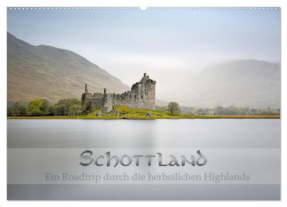 Schottland - Ein Roadtrip durch die herbstlichen Highlands (CALVENDO Wandkalender 2025)