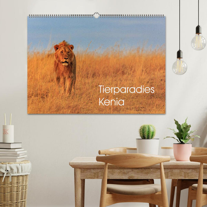 Tierparadies Kenia (CALVENDO Wandkalender 2025)