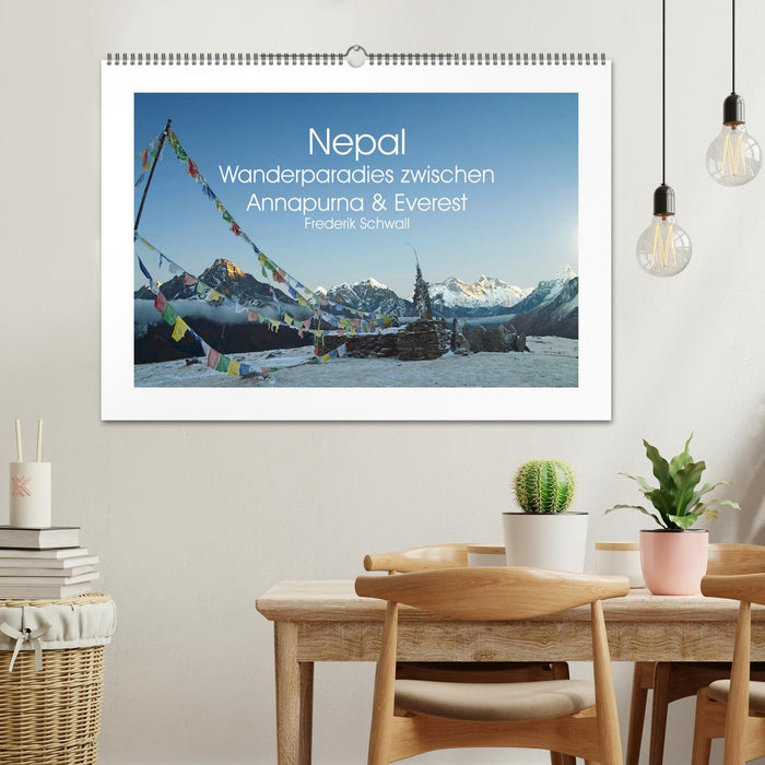 Nepal - Wanderparadies zwischen Annapurna & Everest (CALVENDO Wandkalender 2025)