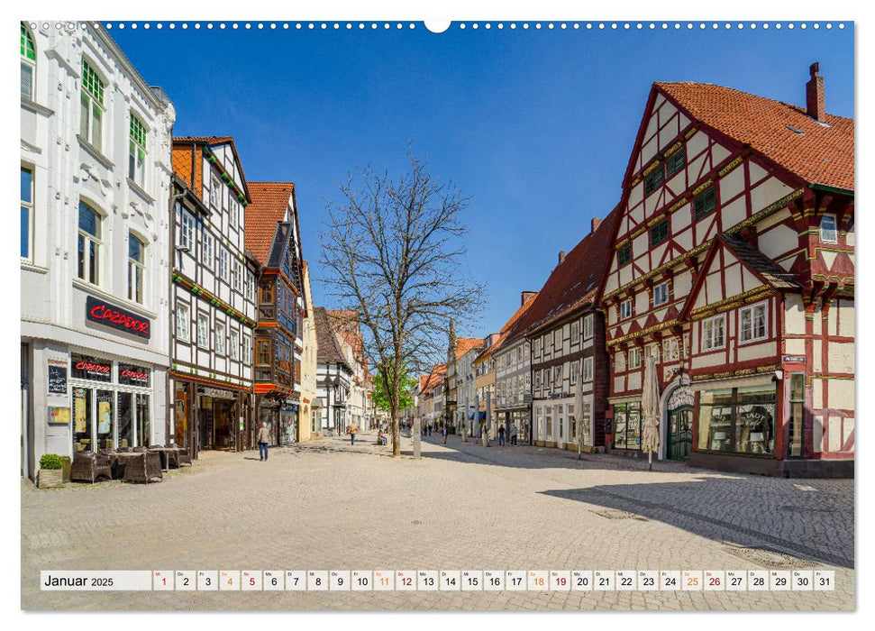 Hameln Stadtansichten (CALVENDO Premium Wandkalender 2025)