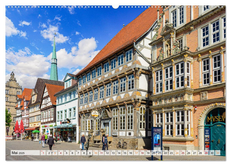 Hameln Stadtansichten (CALVENDO Premium Wandkalender 2025)