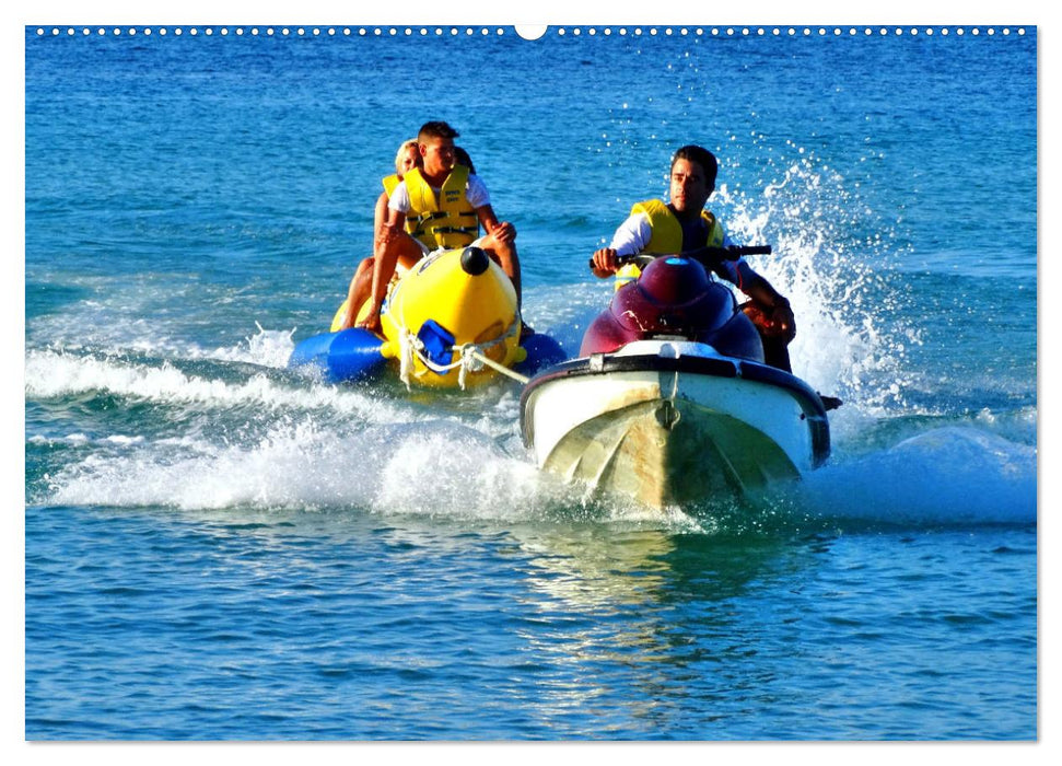 Lust auf Meer - Wasserfreuden in Kuba (CALVENDO Wandkalender 2025)