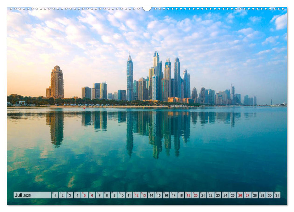 Dubai - Traumstadt der Scheichs (CALVENDO Premium Wandkalender 2025)