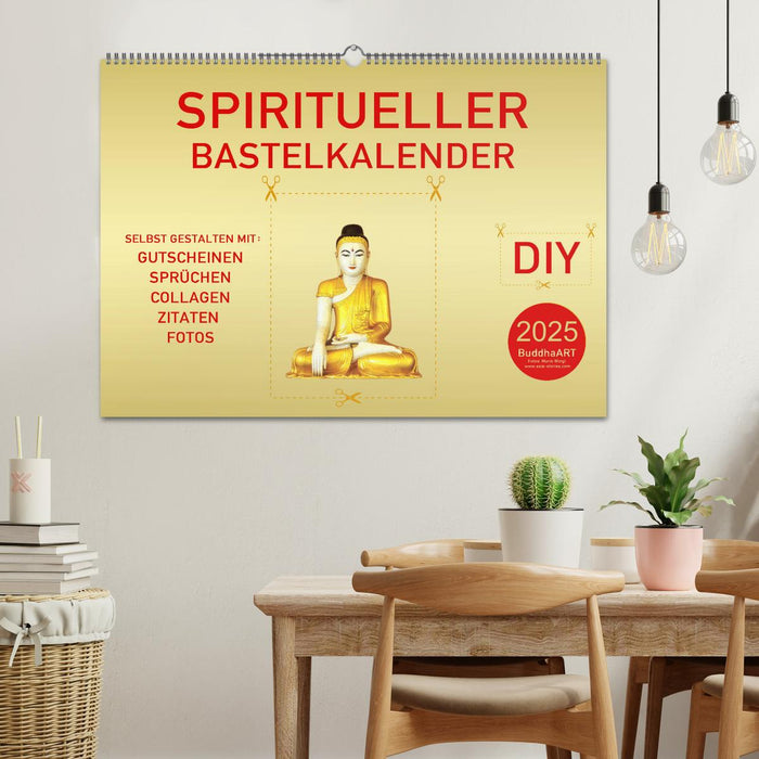 Spiritueller Bastelkalender (CALVENDO Wandkalender 2025)