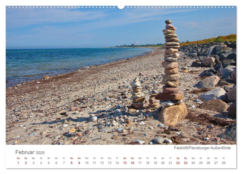 Lieblingsorte an der Ostsee (CALVENDO Premium Wandkalender 2025)