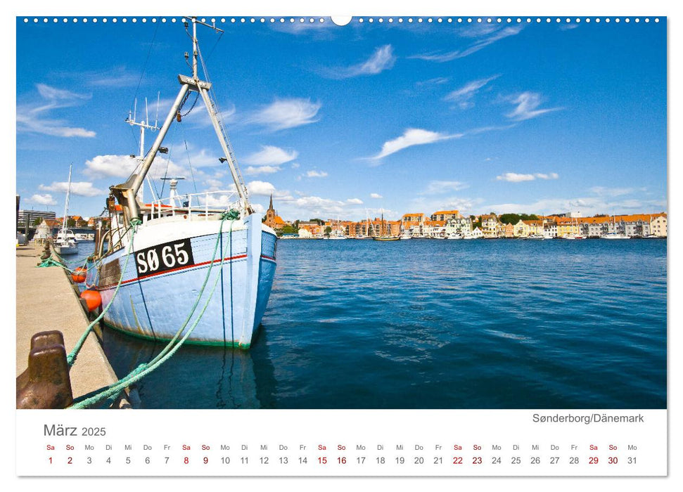 Lieblingsorte an der Ostsee (CALVENDO Premium Wandkalender 2025)