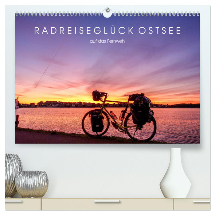 Radreiseglück Ostsee (CALVENDO Premium Wandkalender 2025)