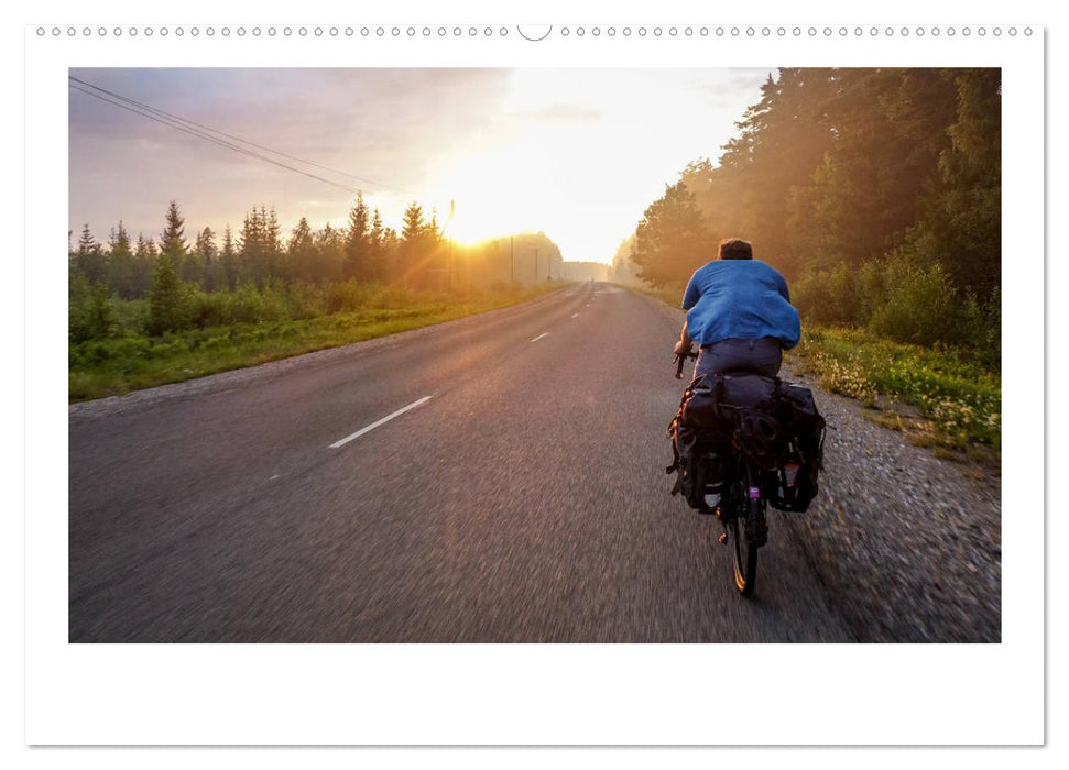 Radreiseglück Ostsee (CALVENDO Premium Wandkalender 2025)