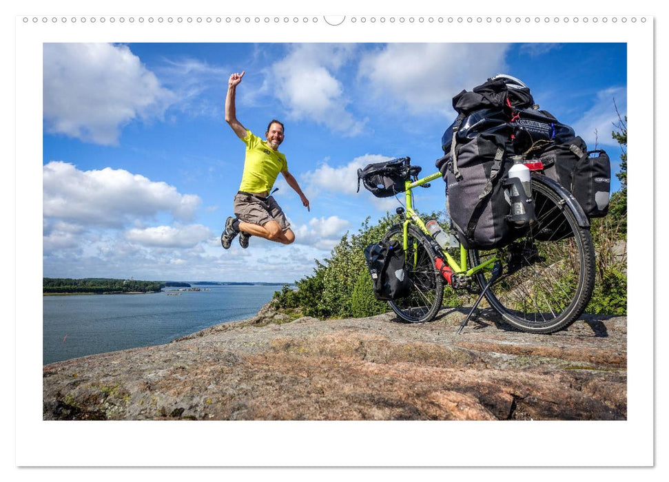 Radreiseglück Ostsee (CALVENDO Premium Wandkalender 2025)